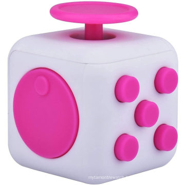 Wholesale promotional stress relief cube toys fidget sensory toys Fidget Cube for children and adults